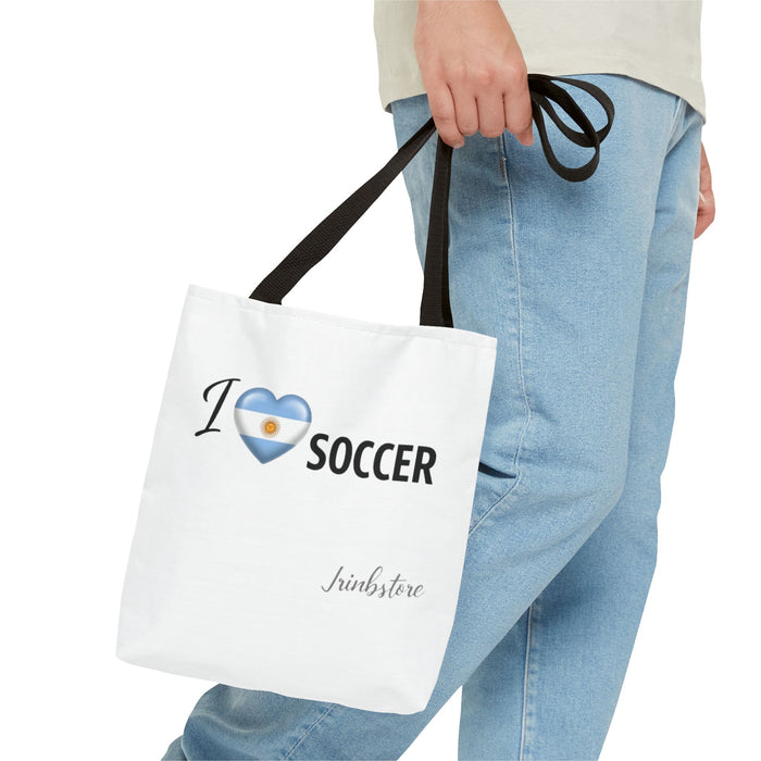 I Heart Argentina Soccer Tote