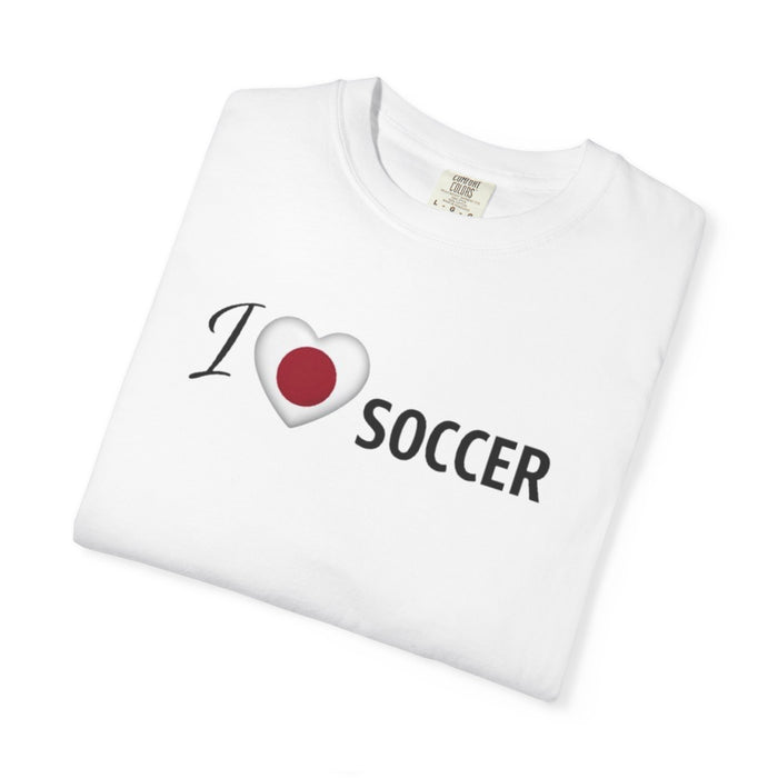 I  Soccer T‑Shirt — Vintage Heart Soccer Tee for Fans & Players