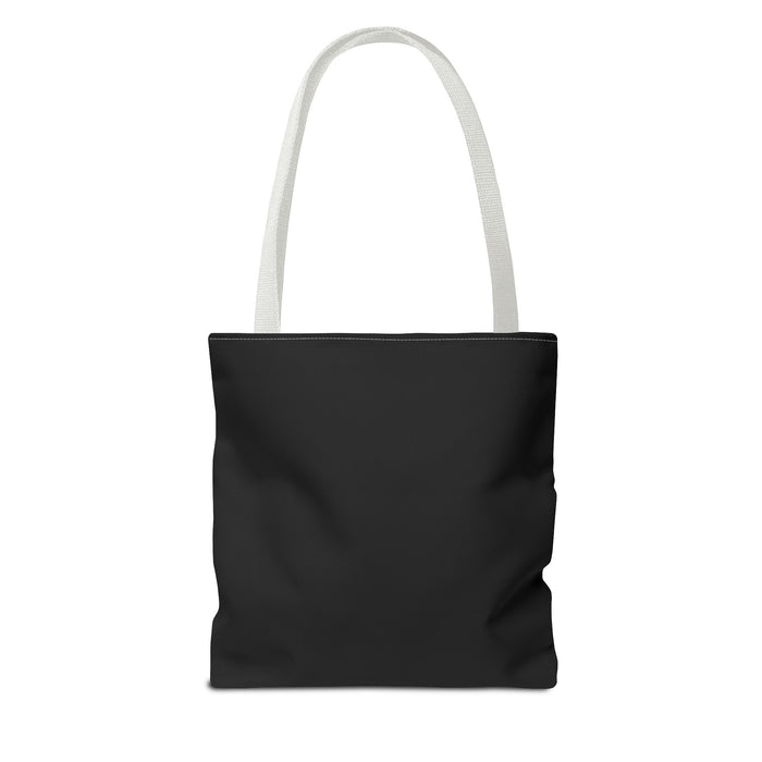 Hockey Mom Heart Tote Bag — Word Cloud Athletic Fan Gift