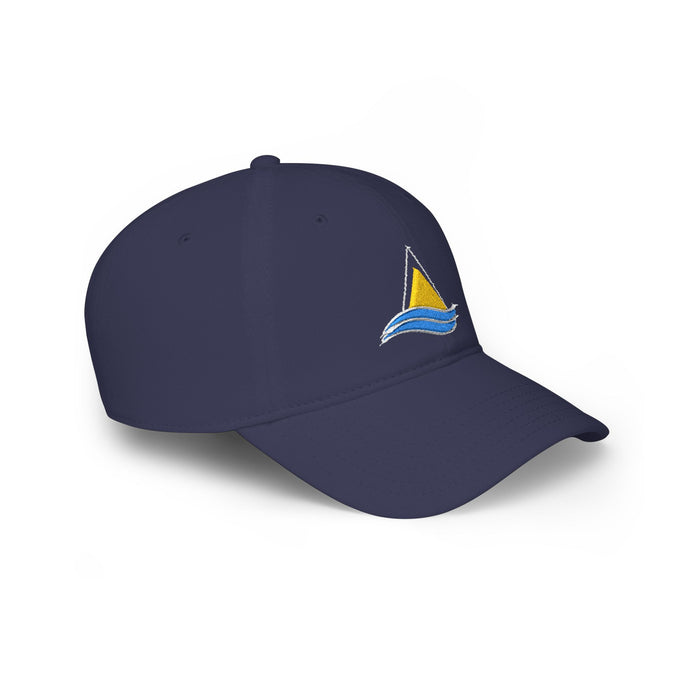 St. Lucia Flag Low-Profile Baseball Cap – Embroidered Island Pride Hat