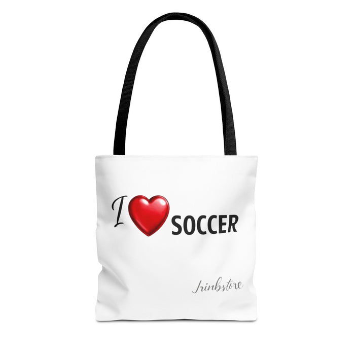 I  Soccer Tote Bag - Soccer Lover Canvas Tote