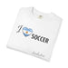I Argentina Soccer T-Shirt — Argentina Flag Heart Football Tee