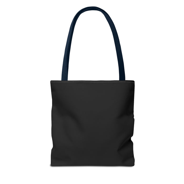 Hockey Mom Heart Tote Bag — Word Cloud Athletic Fan Gift