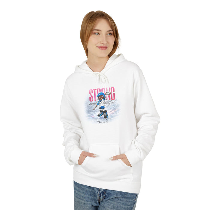 Strong Like a Sailboat Hoodie — Inspirational Nautical Graphic Hoodie