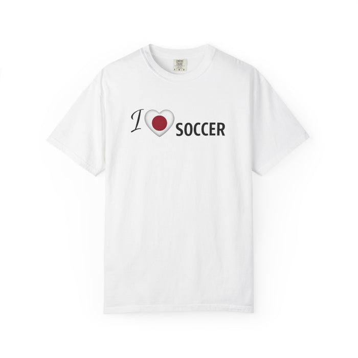 I  Soccer T‑Shirt — Vintage Heart Soccer Tee for Fans & Players
