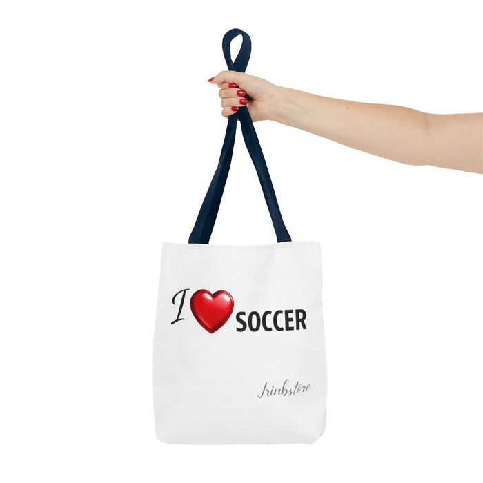 I  Soccer Tote Bag - Soccer Lover Canvas Tote
