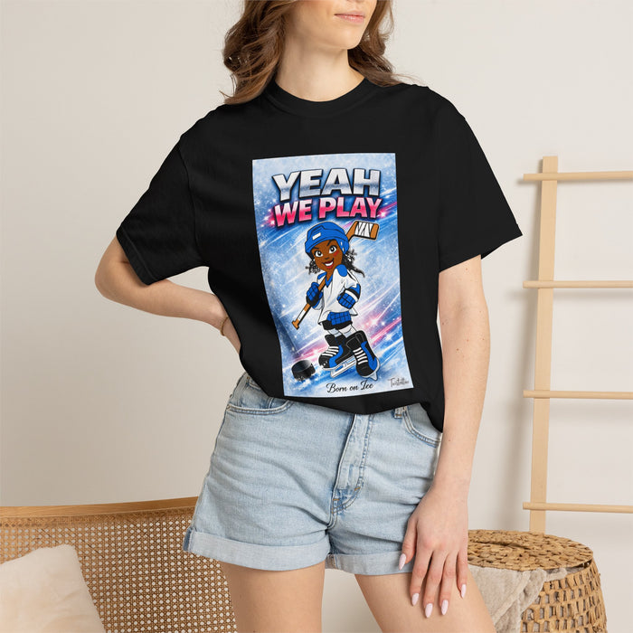 Youth Hockey "Yeah We Play!" T-Shirt