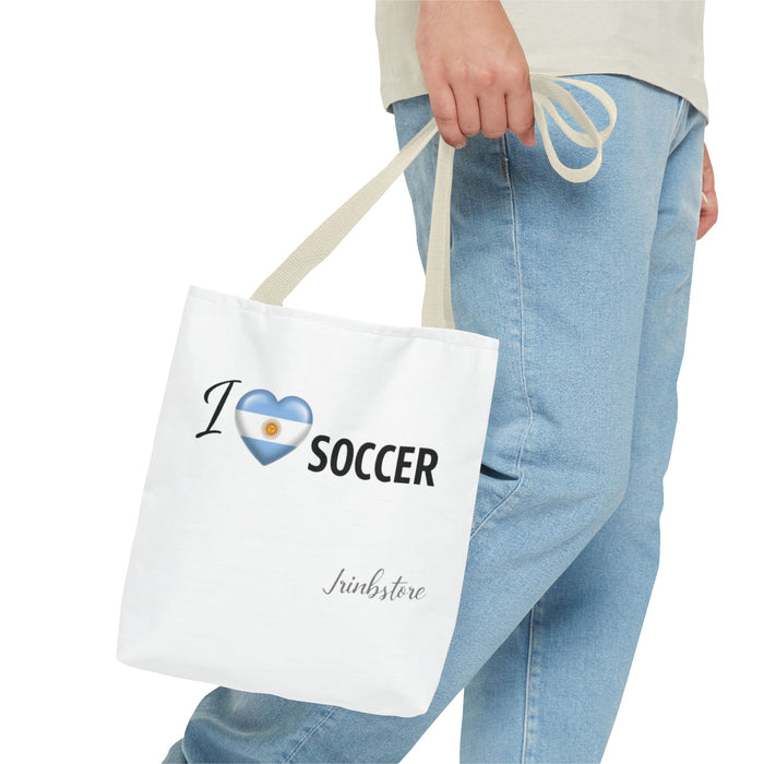 I Heart Argentina Soccer Tote