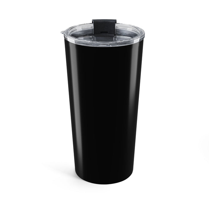 Dream Killer 20oz Tumbler — Black Insulated Travel Cup with Red Skull Graphic