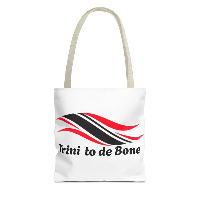 Trini to de Bone Trinidad Flag Tote Bag — Lightweight Market & Everyday AOP Tote