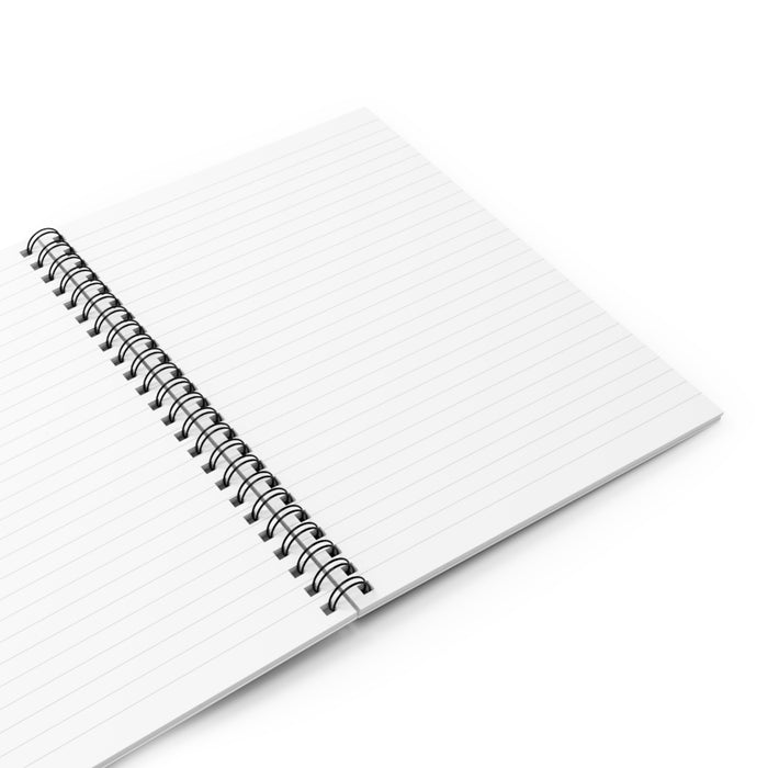 Living My Best Life Hockey Spiral Notebook — Born to Shine Ruled Journal