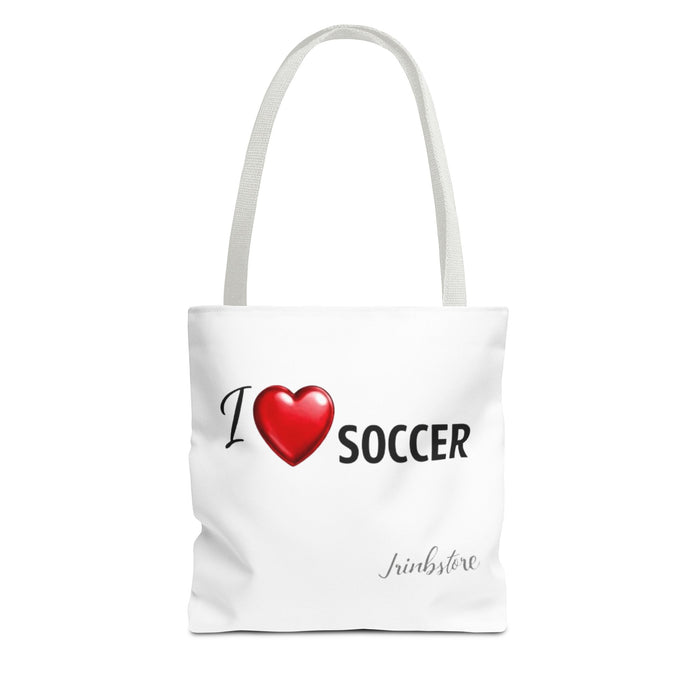 I  Soccer Tote Bag - Soccer Lover Canvas Tote